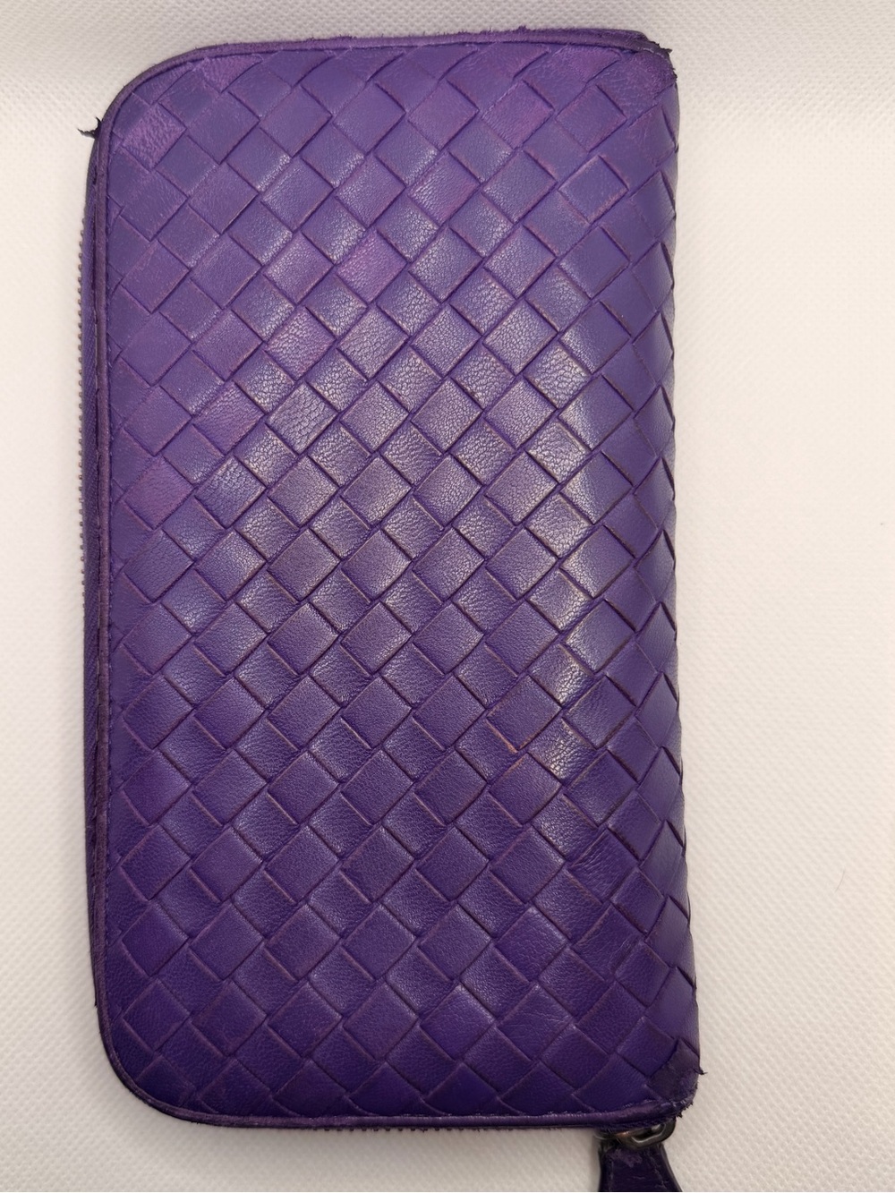 Bottega Veneta Intrecciato Nappa Zip-Around Long Wallet